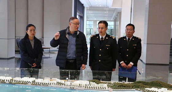 丽水海关关长洪壮一行调研888集团集团